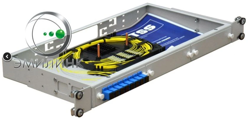 NTSS-RFOB-PM-1U-4-SC/U-9-SP1.5G1AКросс 19" NTSS PREMIUM, предсобранный 1U, 4 порта SC/UPC, 9/125 мкм, (сплайс, пигтейлы, кдзс, п