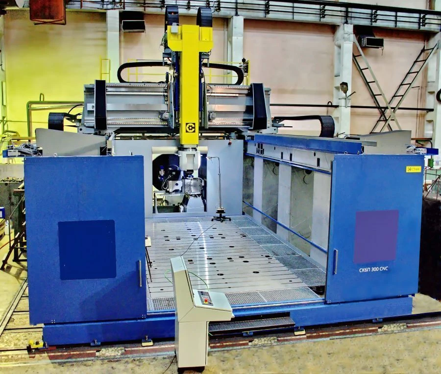 SK6P Portal-Type Machining Center and Modifications