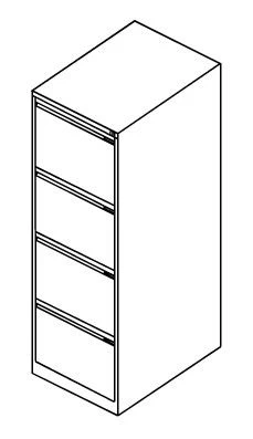 Metal Filing Cabinet for Organizing Documents