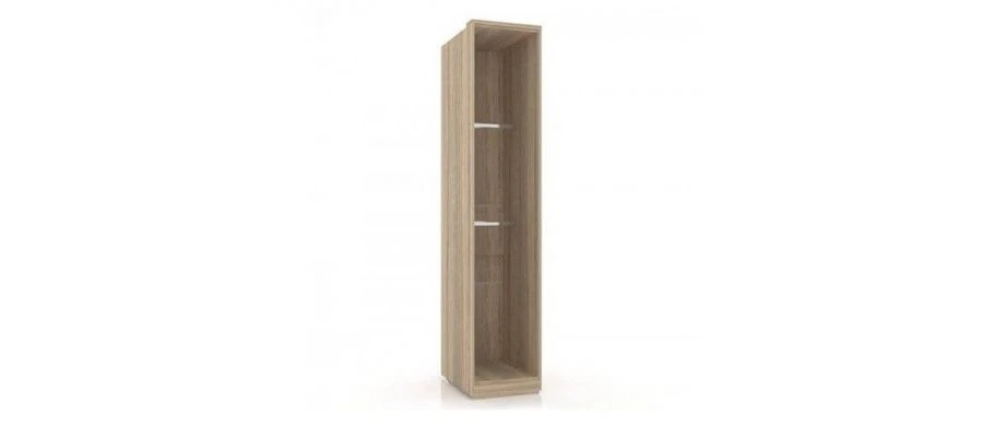 One-Door Cabinet Body in Light Sonome H - Model LD 631130.000