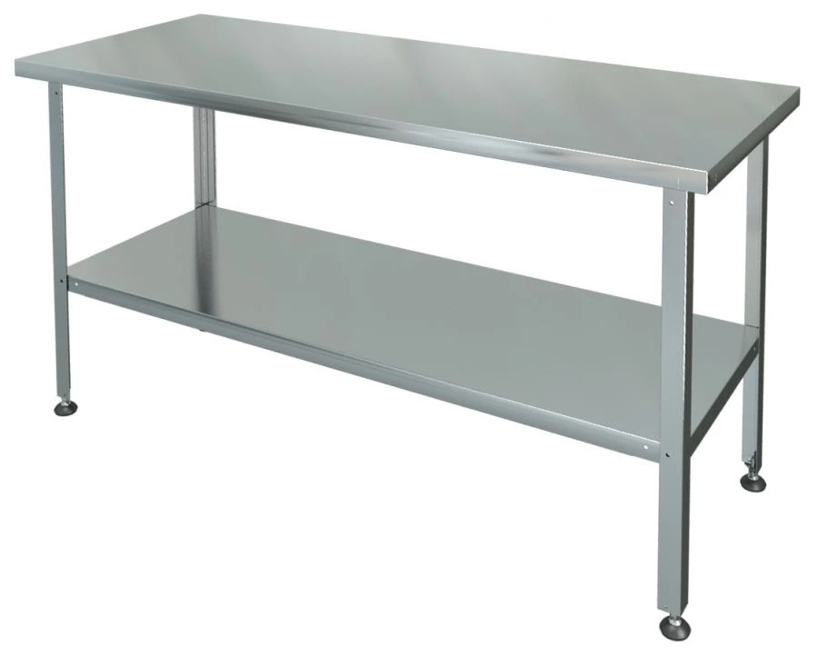 Food Processing Table with Solid Shelf SРП-0-0.6/0.9-P