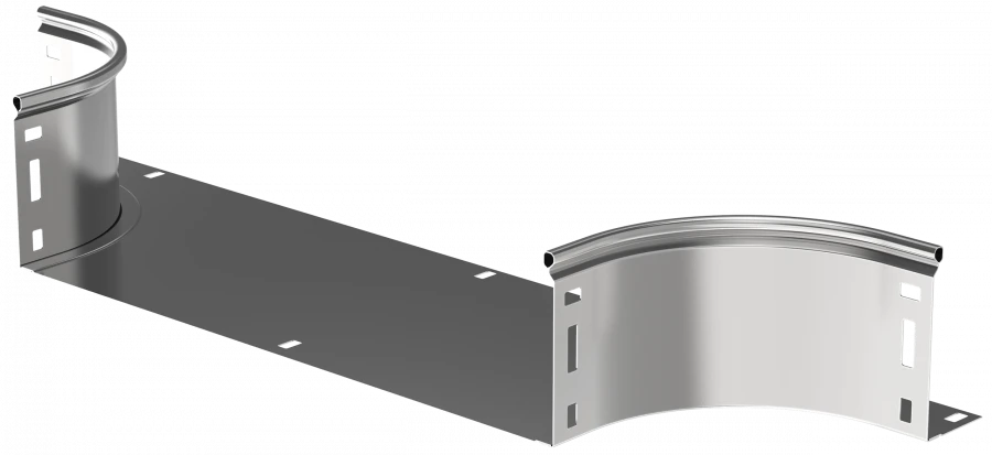T-shaped Smooth Cable Outlet 80x400mm COT01-0-080-400