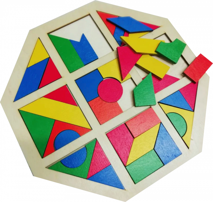 Geometry Shape Insertion Frame - Educational Toy