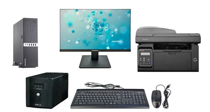 Automated Workstation with Computer and Accessories Aquarius Pro K730