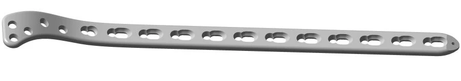 Lateral Condyle Plate for Tibia, Right/Left (4-12 Holes, 127-287mm)
