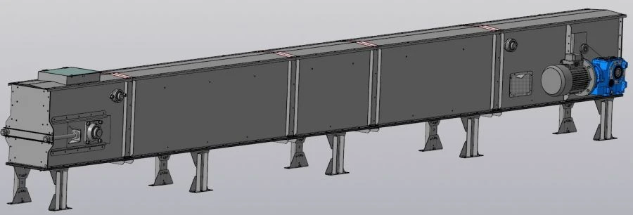 Scraper Conveyor R1-KS-320 for Grain Transport