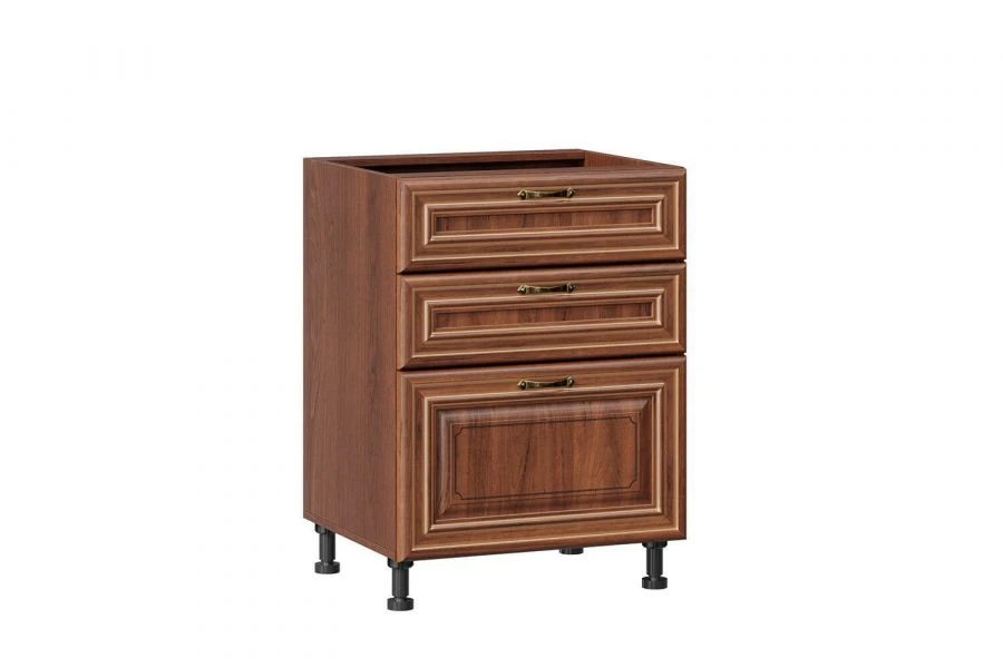 Country LD 245770.000 Kitchen Cabinet Facade Set with 3 Drawers Luxury