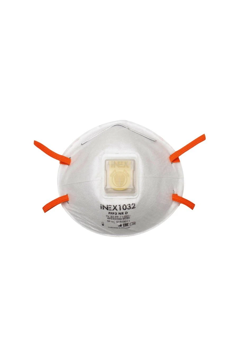 Filtering Half Mask for Aerosol Protection, iNEX Model 1032