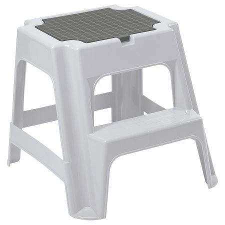 Convenient Step Stool "VOLF" 472x486x418 MM (Light Gray)