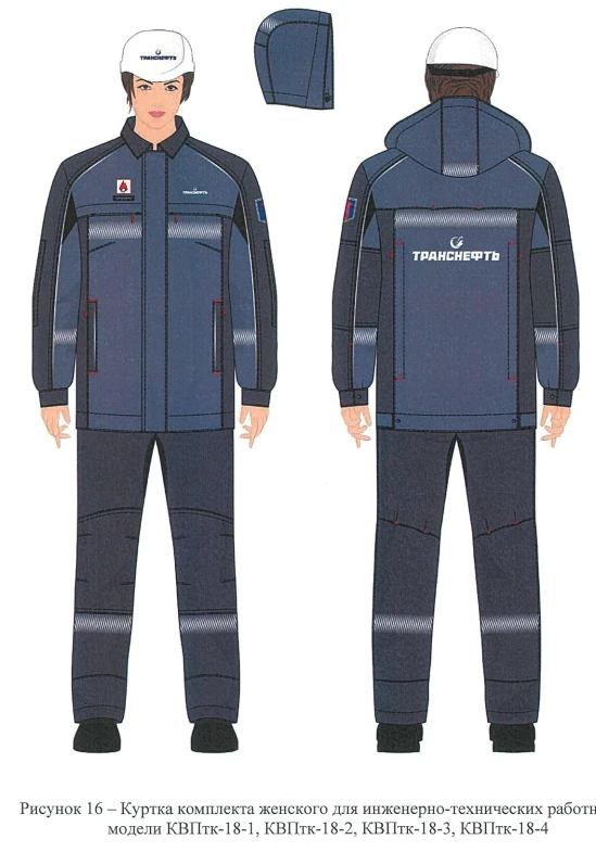 Women's Protective Clothing Set for High Temperature Work - Jacket and Bib Overall