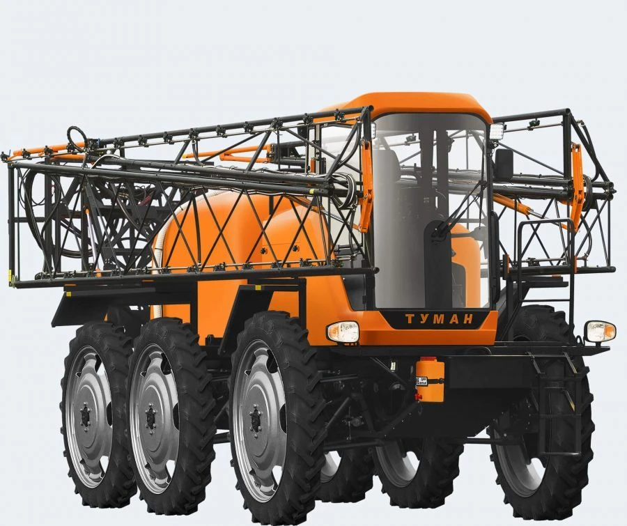 Self-Propelled Sprayer-Distributor TUMAN-3 with Interchangeable Equipment