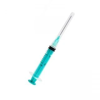 Disposable Sterile Injection Syringe 2ml with Luer-Lock Tip