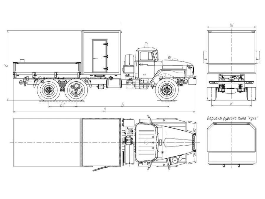 重型卡车 5777CP