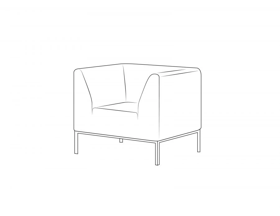 Bond Chair for Public Spaces