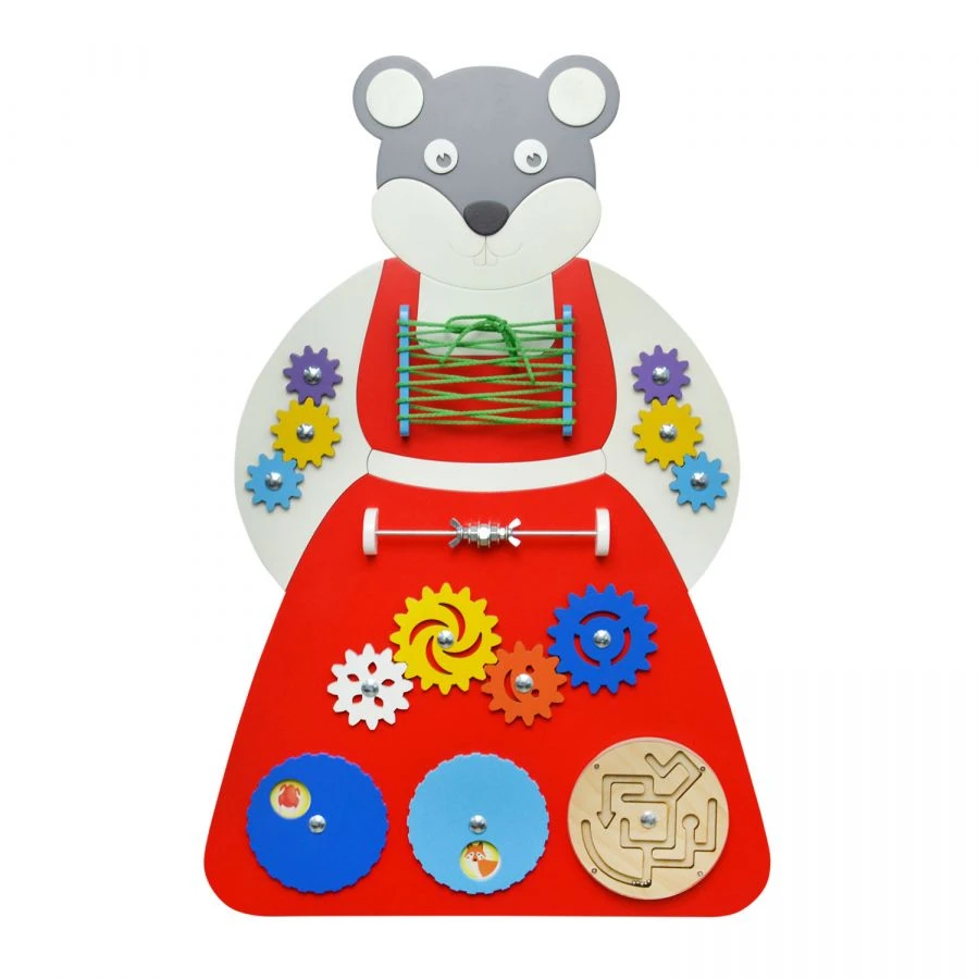Busy Board 'Mouse-Norushka' NBT-03 for Child Development