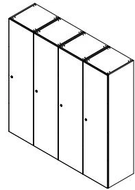 Universal Modular Cabinet 50.024.00.00