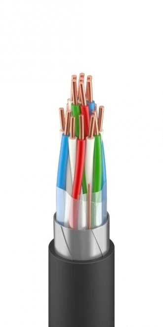 Signal and Locking Cable with Polyethylene Insulation, Model: СБВБбШвнг(А)