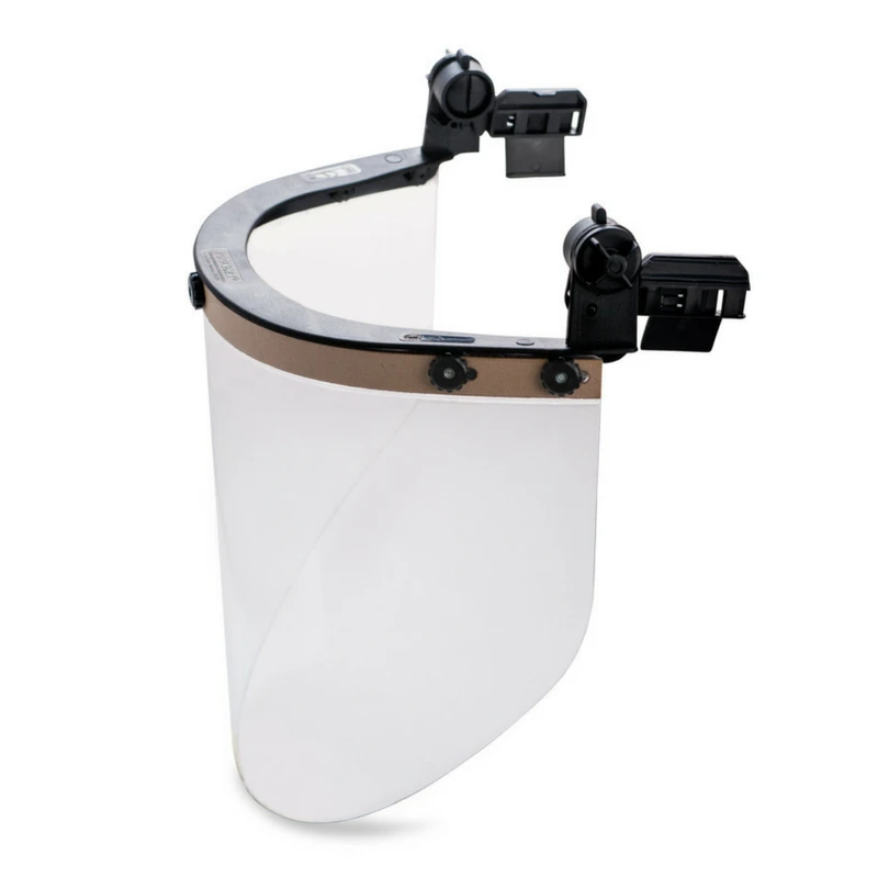 Protective Face Shield with Helmet Mount KBT SUPER VISION® 04397