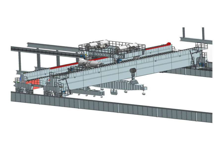 Electric Bridge Crane Assembly Kit with Fixed Lifting Accessories