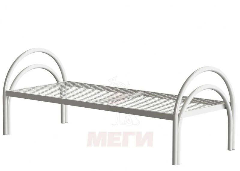 Hospital Bed KFO-01-MSK (MSK-124) - One-section Metal Frame with Steel Mesh