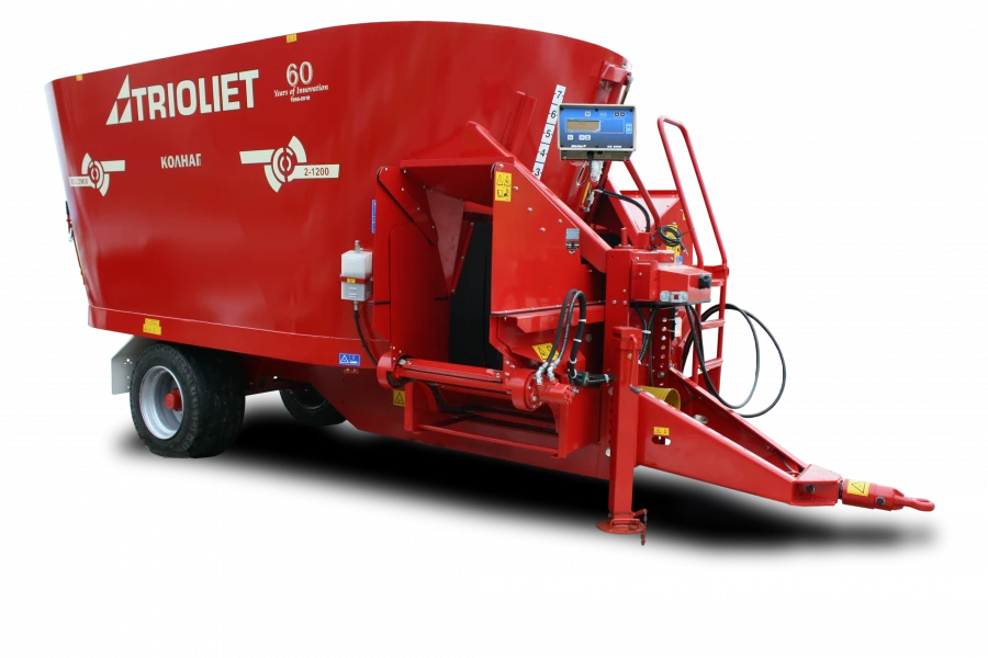Trioliet Solomix 2 1200 VLL-S Feed Mixer and Distributor
