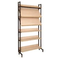 Demonstration Shelves with Inclined Shelves, Models Stmet-DP5, Stmet-DP6