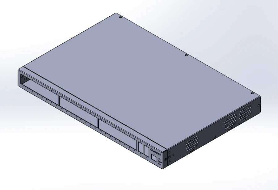 Switch Enclosure for Secure Component Mounting