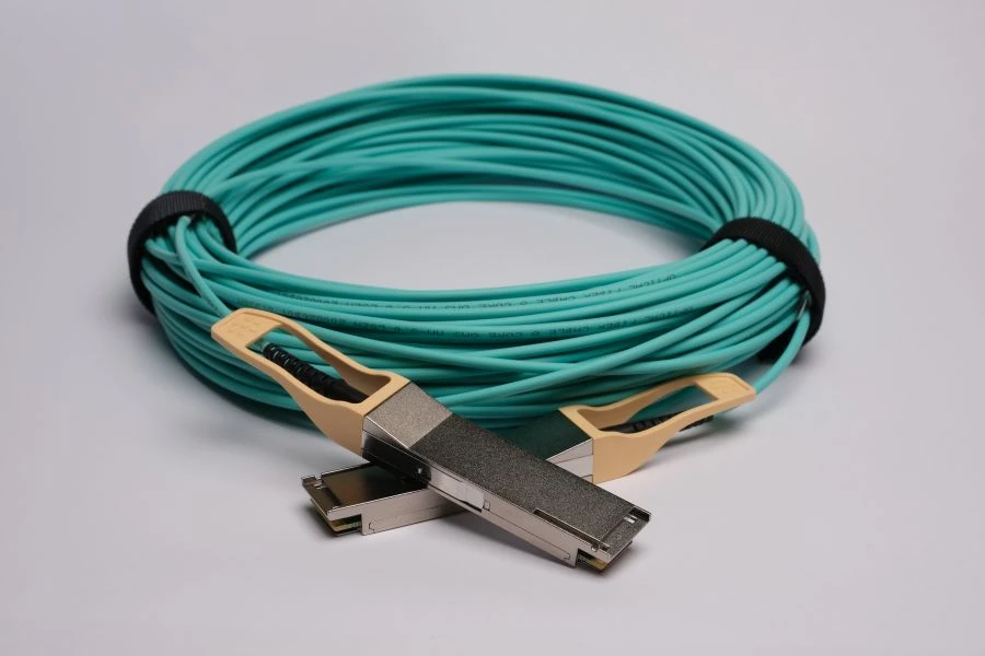 Active Optical Cable Assemblies (AOC Modules) NR-SFP-25G-AOC, NR-QSFP-4SFP25G-AOC, NR-QSFP-2xQSFP50G-AOC, NR-QSFPDD-200G-4XQ