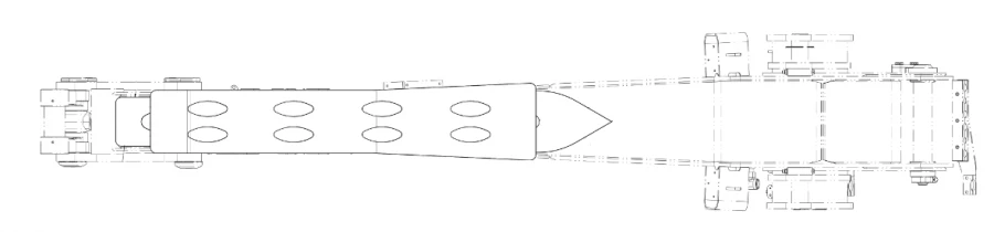 Lower Belt Protection 94076304 for Hydraulic Excavators
