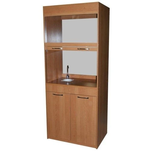 Ventilation Cabinet with 22mm Particle Board Top and Glass Doors