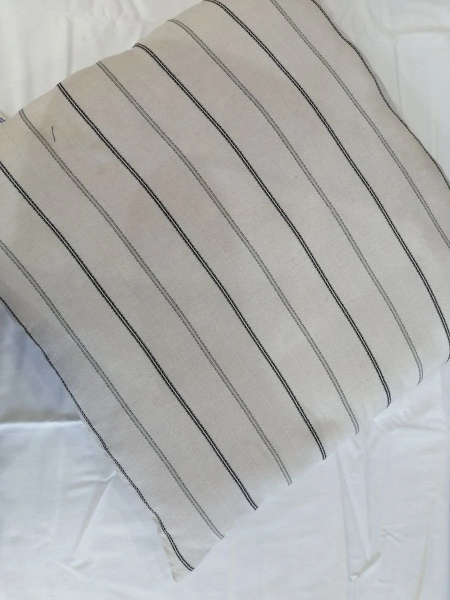 Cotton-Filled Pillow with Custom Cover