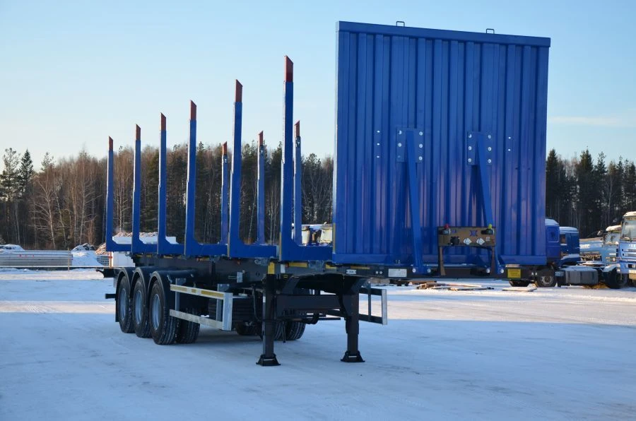 Tonar 9985 Semi-Trailer for Long Cargo Transport