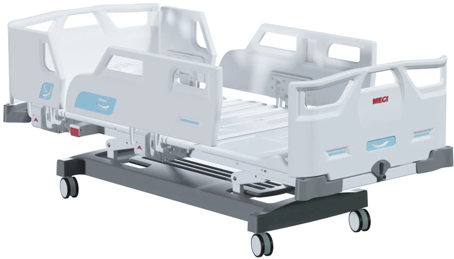 Electric Height-Adjustable Medical Bed with Plastic Backrests MEGI Opti X