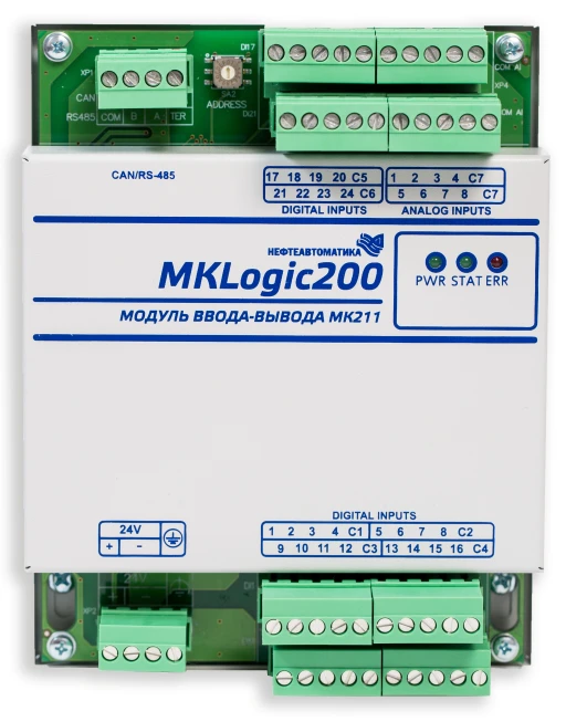 Programmable Logic Controller MKLogic200® with I/O Module MK211 A