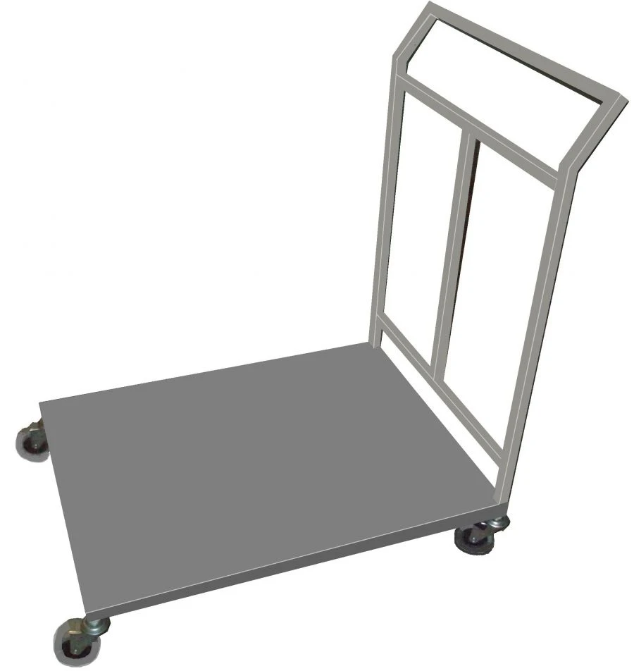 Platform Trolley for Heavy Loads - Versatile Transport Solution