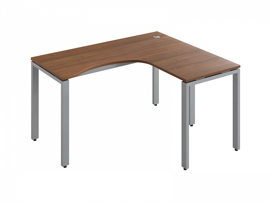 Ergonomic Desk with Metal Frame