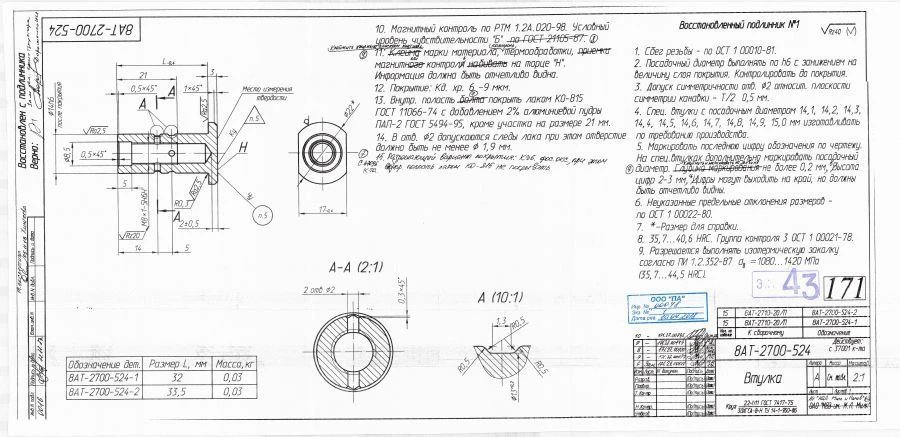 Vibration Damping Device Bushing 8AT-2700-524-2