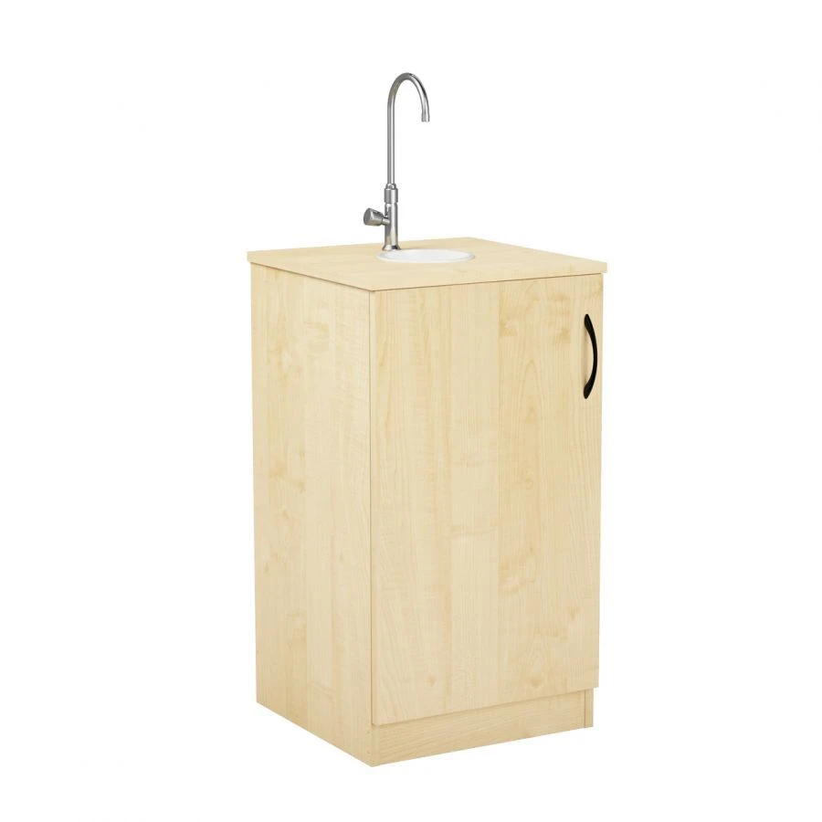 Bathroom Vanity with Plumbing Fixtures - Modern Design