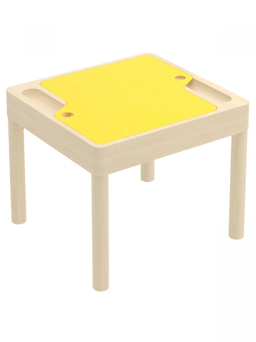 Multifunctional Game Table Yellow 520mm