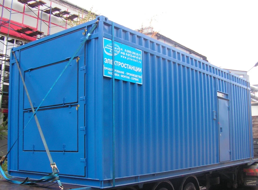 Automated Diesel Power Station "Piter Bell" Container Type PB-500-18D-12