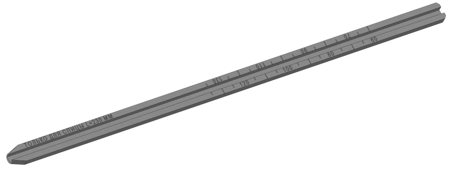 Depth Measurement Tool for Dynamic Femoral Screws, Model 360.003