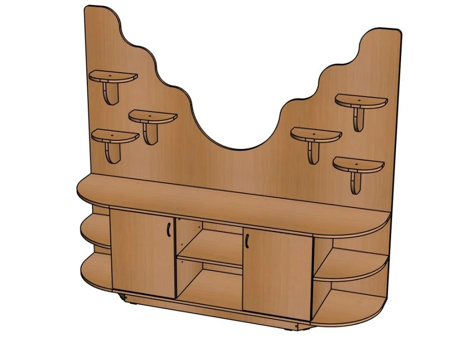 Nature Corner №1 (Laminated Chipboard Facades) / SJ114