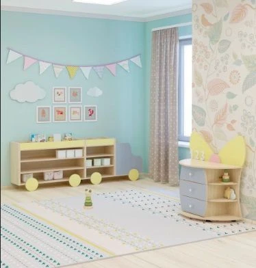 Children's Display Cabinets - Custom Wooden Shelves