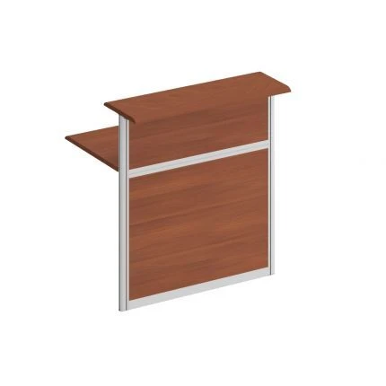 Reception Element, External Corner for 75cm Deep Desks "Comfort" K.909