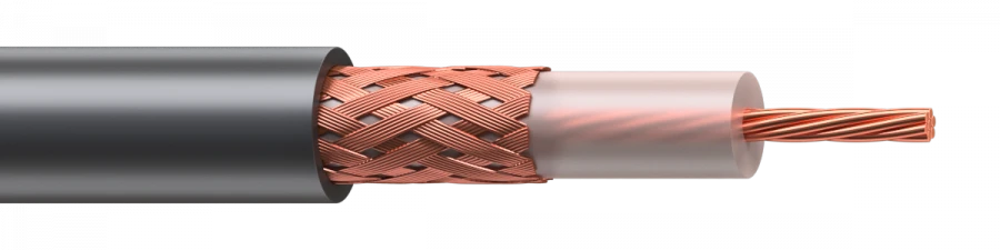 RF Coaxial Cables RK 75-4-12 for Antenna Connection