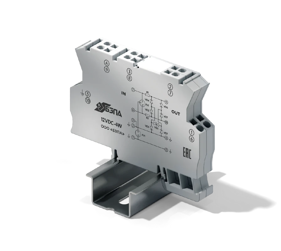 Surge Protection Device for Electrical Equipment, Model 12VDC-4W