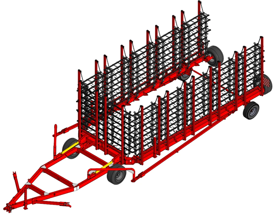 Universal Hydraulically-Operated Wide-Span Hitch SShG-21