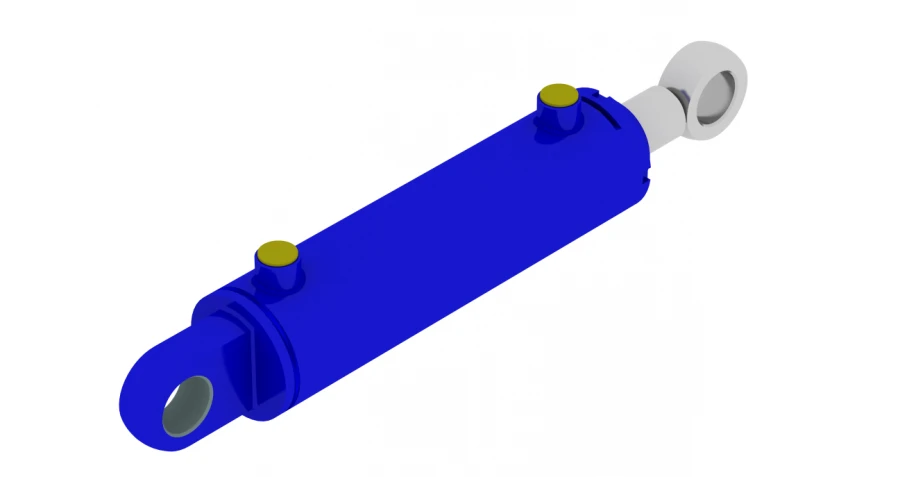 Hydraulic Cylinder 1233.00.00.00 (80x40-200mm) 16MPa