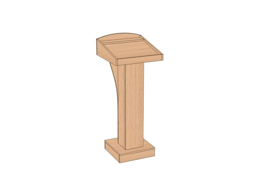Ergonomic Podium 504*502*1240 mm ATrE-125