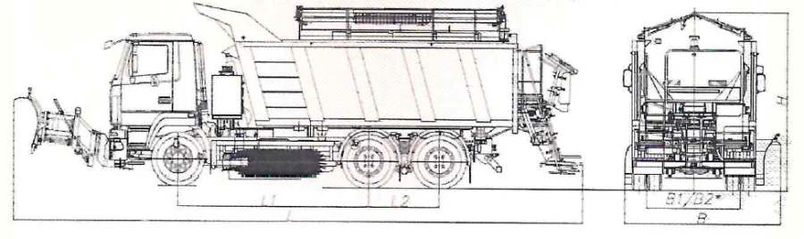 Universal Road Maintenance Machine MK-3534-16